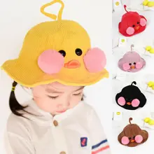 Летняя пляжная шляпа колпачок для новорожденных мальчиков и девочек