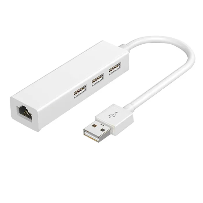 USB 2,0 к RJ45 концентратор 100 м Ethernet адаптер Сетевая карта USB Lan для ноутбука Macbook VH99
