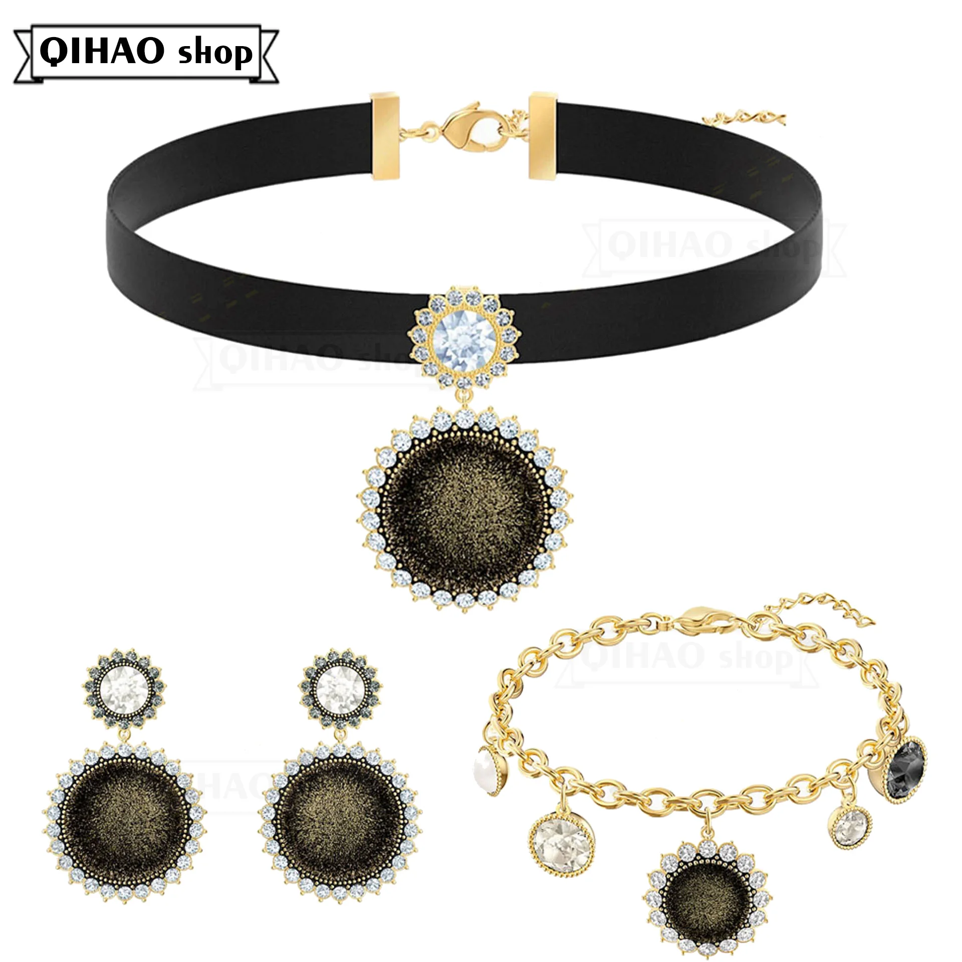 2020 Модные женские ювелирные изделия высокого качества SWA винтажное изысканное ожерелье красивая романтичная девушка ювелирные изделия подарок|Ожерелья с подвеской| | АлиЭкспресс - «Бриджертоны» вдохновили: 8 модных трендов, которые можно купить на Алиэкспресс