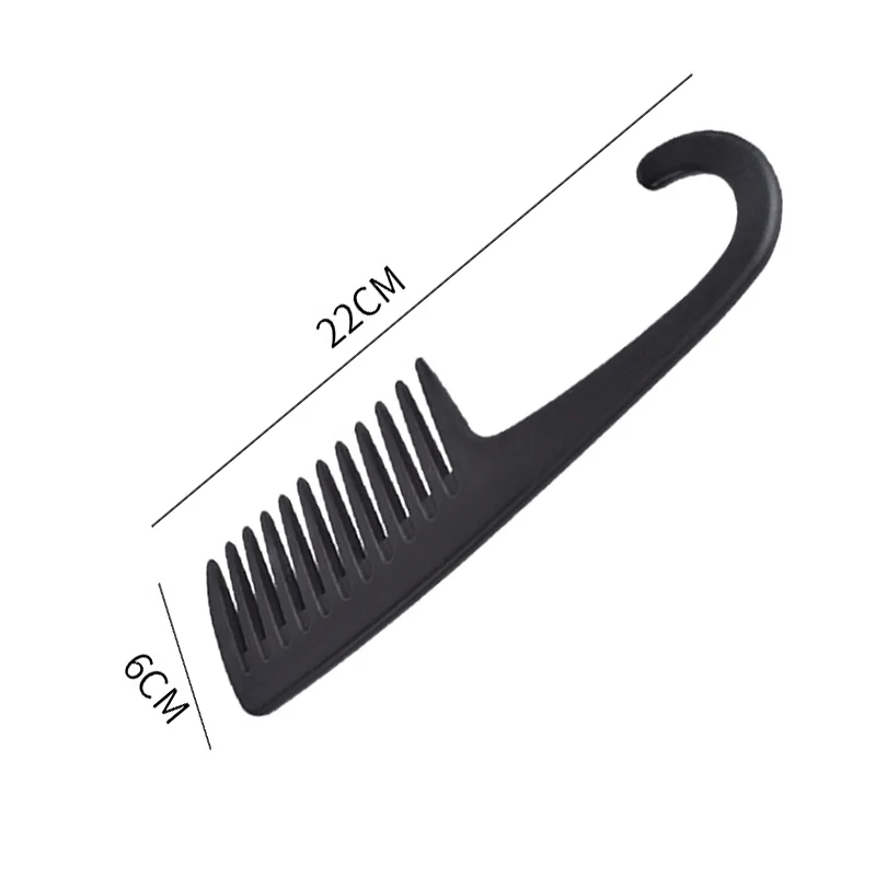 1 шт. расческа для волос с широкими зубьями и изогнутым крючком|Расчески| |