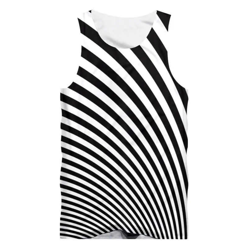 New Men's Casual Tank Top 3D Print 