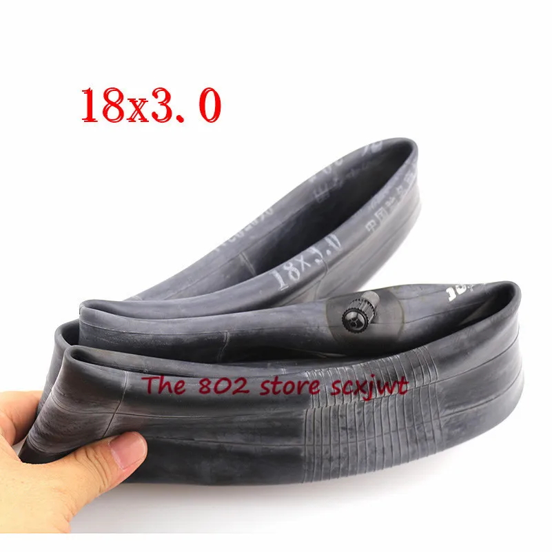 2 шт внутренняя Tire18 X 3,0 с изогнутым клапаном для многих газовых электрических скутеров и электровелосипедов, молнии