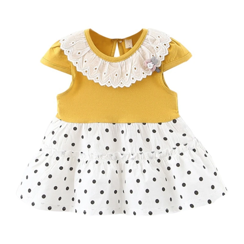 Summer Children's Clothing Dresses Baby Girl Princess Dress Toddler Cartoon Print Design | Детская одежда и обувь