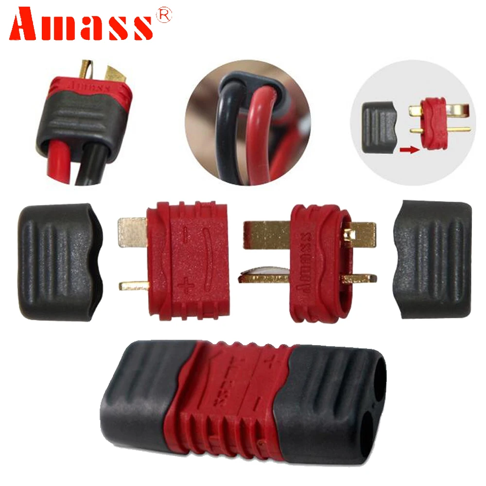 Т образный разъем детские носки 5 пар Amass Нескользящая Tplug 40A высокий ток для RC