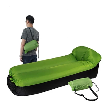 

Fast Inflatable Air Sofa Bed Outdoor Garden camping mat Camping Waterproof Lazy Sleeping Bags Foldable Portable Air Sofa
