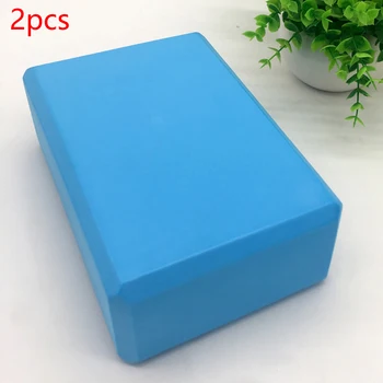 

23 * 15 * 7.6CM Yoga Foaming Foam Brick 2PCS Yoga Block Pilates EVA Brick