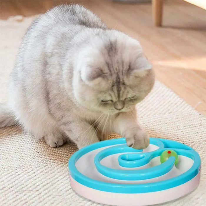 Домашние животные, кошка, собака, медленное питание, миска, кормушка, катающийся мяч, звуковые игрушки для домашних животных, поставки OCT998