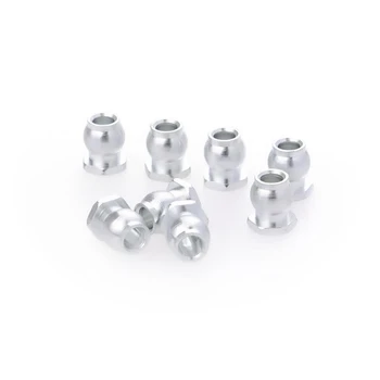 

FULL-8Pcs Link Rod Metal Ball Bearing Ends Joint Bolt for 1:8 1:10 AXIAL SCX10 II RC Car Truck Scale RC Crawler Truck Off-Road C