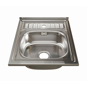 

Мойка 60х50 (0,6) вып 3 1/2 MIXLINE 16см с сифоном