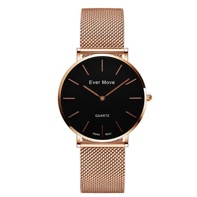 2022 Luxury Women's Fashion Quartz Watch 30m Waterproof 36mm Dial Luxury Ultra-thin Gift Watch