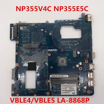 

Free shipping For NP355V4C NP355E5C Laptop motherboard VBLE4/VBLE5 LA-8868P 100% working well