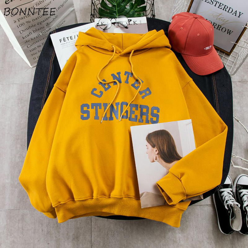 Printed Korean Style Ladies Hoodie