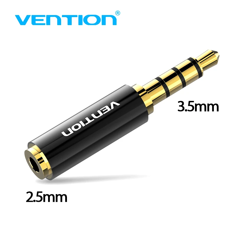 Vention Jack 3.5 Mm To 2.5 Mm Audio Adapter 2.5mm Male To 3.5mm Female Plug Connector For Aux