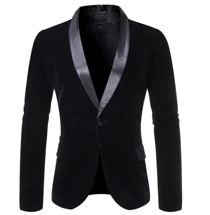 Костюмы с пряжкой мужские блейзеры masculino slim fit casaco jaqueta masculina повседневные пальто Мужская куртка синий