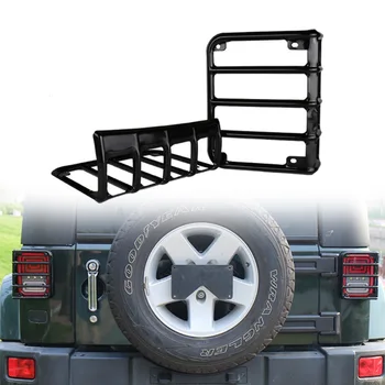 

The vectra jeep wrangler taillight chimney black metal tail light box modified special protective casing