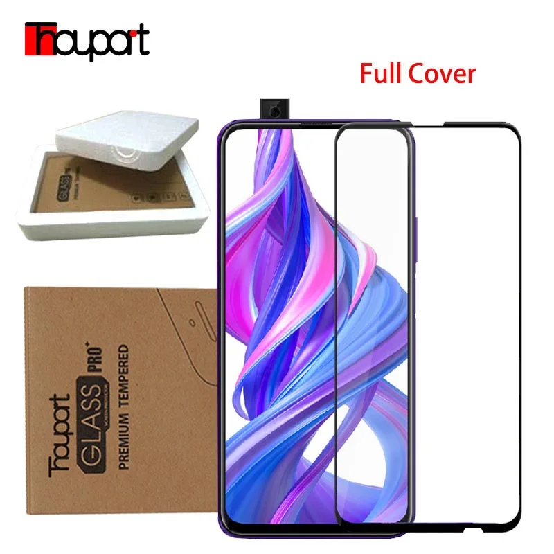 

Thouport Full Cover For Huawei Honor 9X Tempered Glass Screen Protector Film Protective Toughened Glass For Honor 9X