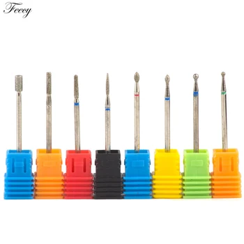 

Nail Drill Bit Set Diamond Cutters for Milling Manicure Machine Drill Nails Pedicure Accessories Tungsten Carbide Manicure Tools