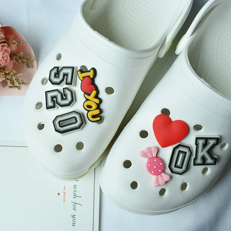 Different Alphabets Numbers Shoe Charms for Shoe Decoration Gifts for Boy and Girl