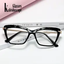 Новое поступление модные квадратные оправы для очков женские сексуальные ретро кошачий глаз женские прозрачные линзы Роскошные брендовые оправы для очков