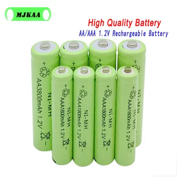 

14pc Ni-MH 3800mAh AA Batteries+14pcs AAA 1800mAh 1.2V Rechargeable Battery Use Dor Camera,Toys