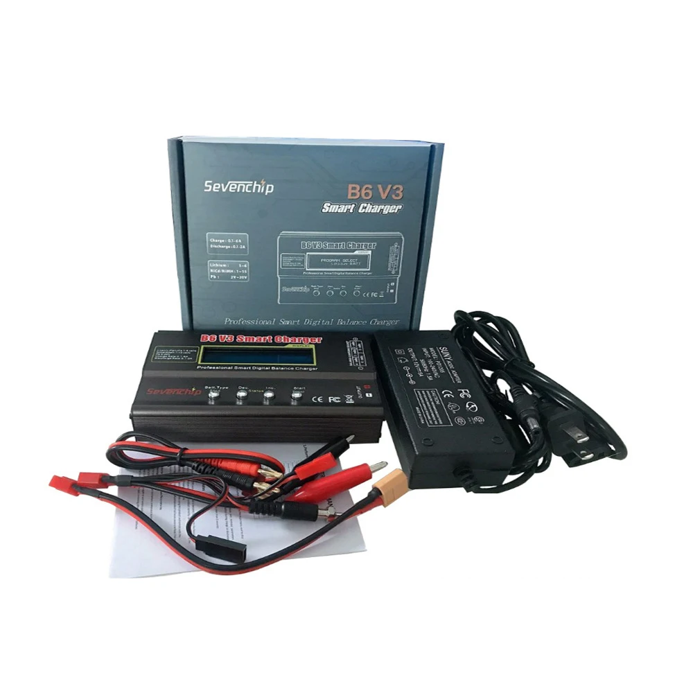 B6 V3 Intelligent Balanced Charger IMAX B6 Upgraded High Voltage