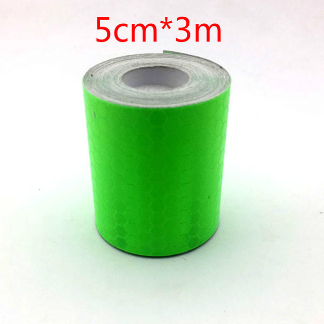 Car Reflective Strip Stickers Road Warning Strip-style Decoration Film Safe Motorcycle Baby Car Reflect Road Safety Tape