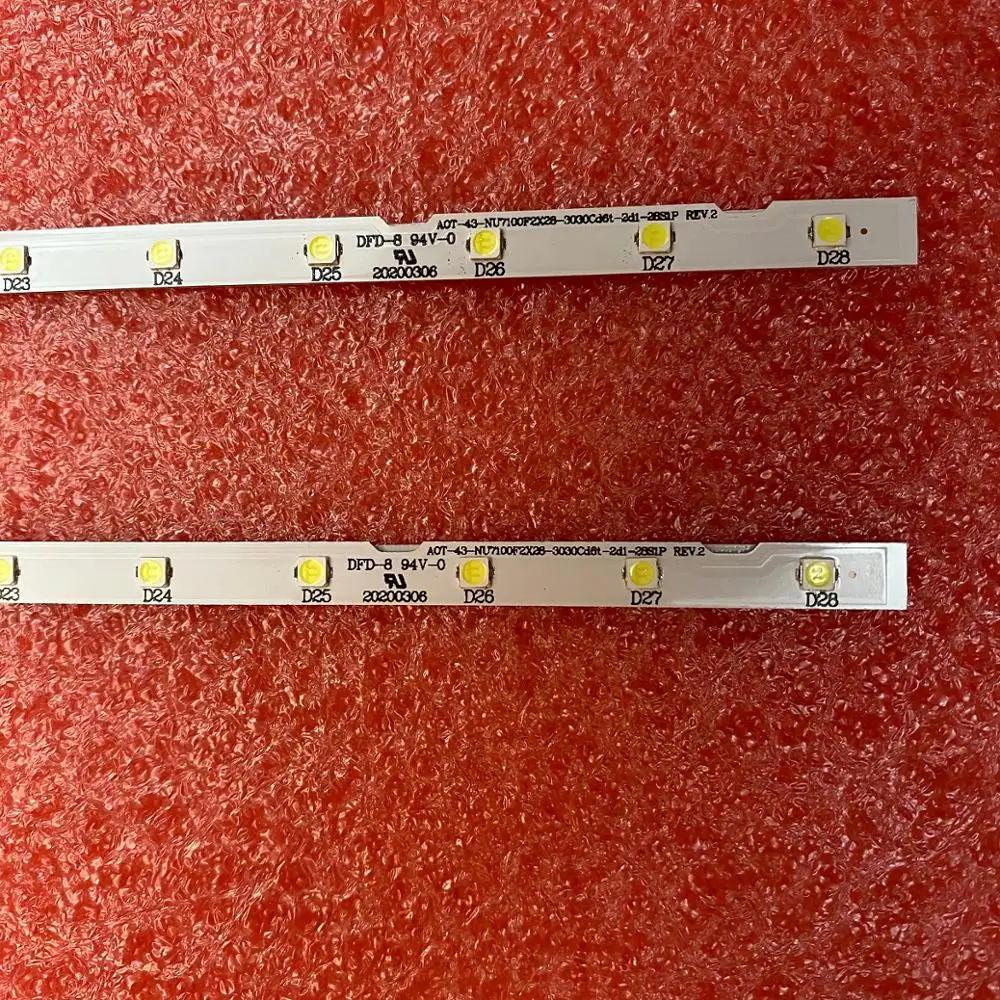 LED-bar-2-for-Samsung-UE43N5540AU-UE43NU7190S-UE43NU7092-UE43NU7090 ...