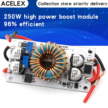 

DC DC Boost Converter Constant Module Current Mobile Power Supply 250W 10A LED Driver Module Non-isolated Step Up Module