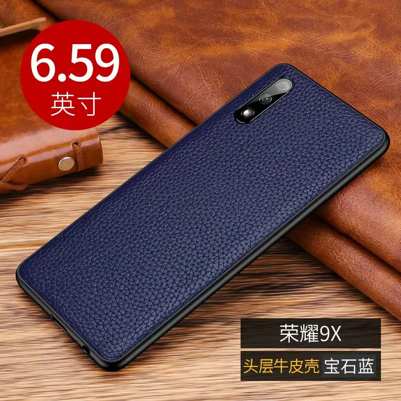 Чехол из натуральной кожи для huawei Honor 9x, задняя крышка, антидетонационный Полный протектор для huawei Honor 9x, чехол для телефона