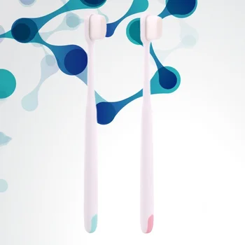 

2Pcs Postpartum Toothbrushes Soft Bristle Toothbrushes Oral Cleaning Brushes Oral Tool (Pink, Green)