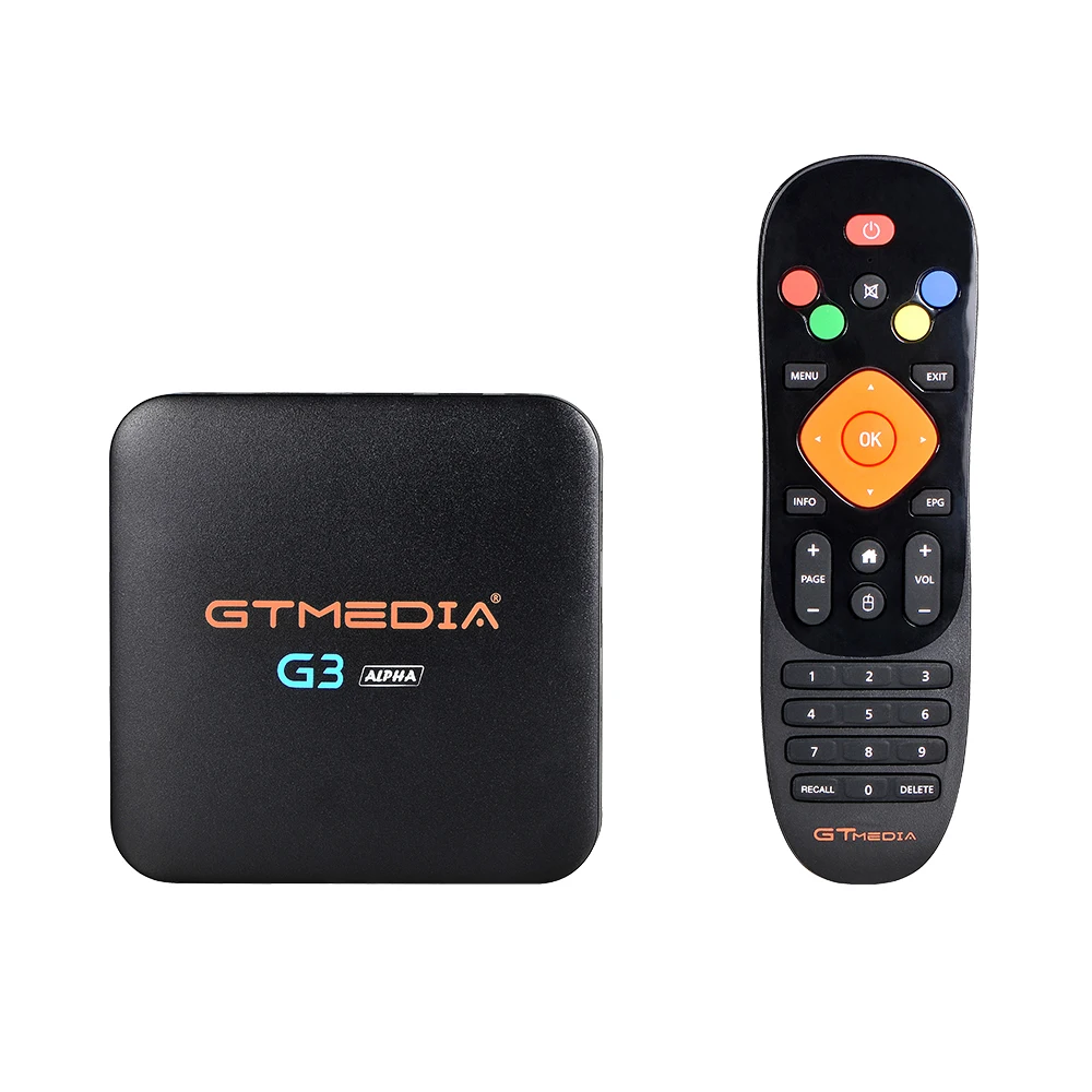 GTMEDIA G3 Android 7,1 Smart tv Box медиаплеер hdcp 2G 16G+ пульт дистанционного управления встроенный Wifi 4K H.265 от ip tv Бразилия IP tv Box