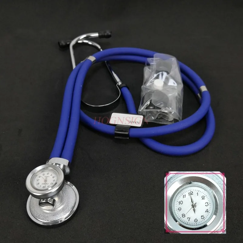 Orologio Multiuso Di Uso Professionale Adulto Del Medico Del Bambino Del Cuore Dello Stetoscopio Con Lo Strumento Diagnostico Dell'Attrezzatura Medica