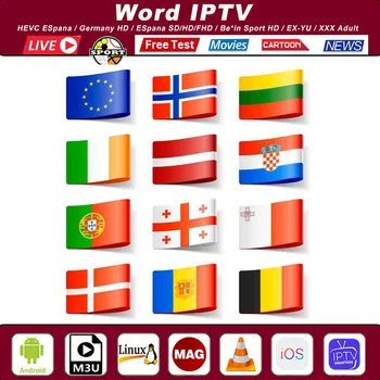 

Italy IP TV box France Arabia Turkey Portugal Spanish Greek Poland-sub scriptiom Sweden Norway Fnland IPTV M3u Albania IP TV box