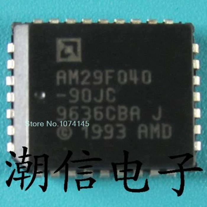 10 шт./лот AM29F040-90JC PLCC-32