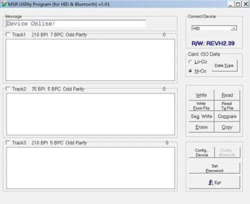 msr605x software download