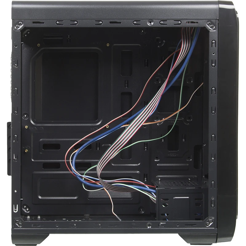 Корпус Accord A-SMB черный без БП mATX 5x120mm 2xUSB2.0 1xUSB3.0 audio bott PSU