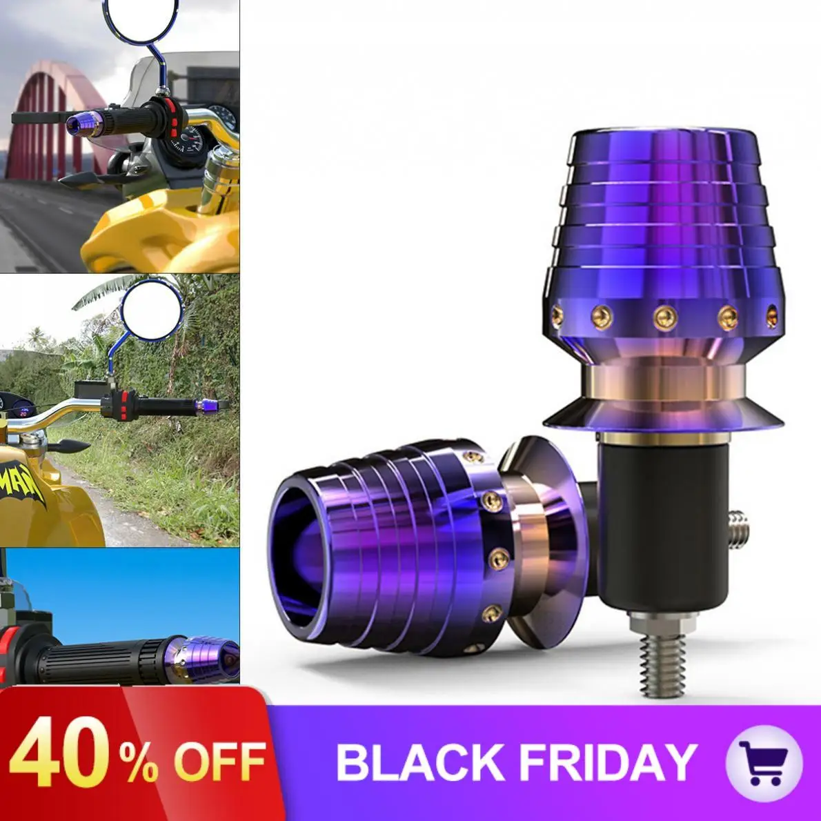 1 пара мотоцикл общий ЧПУ CB190 алюминиевый сплав удлинитель мотоцикл баланс терминал Модификация аксессуары