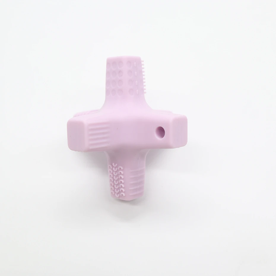 TR019-7 Lilac 1 шт., новинка, силиконовые грызуны, Детские Прорезыватели, аксессуары для соски, прорезыватели для новорожденных, игрушки, жевательные кольца, пищевой силикон, BPA бесплатно - Цвет: TR019-7 Lilac