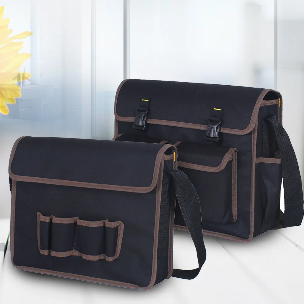 Drill Bit Tool Bag Electrician Parts Canvas Organizer Hardware Storage Screws Nails Hand Pouch