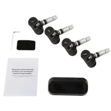 T2 Автомобильная солнечная Беспроводная система контроля давления в шинах Tpms автомобильная система обнаружения температуры давления в шинах