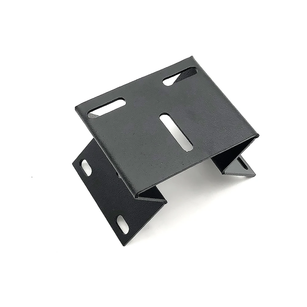 Black White Metal CCTV Video Surveillance Camera Mounting Bracket Vertical Wall Corner Right Angle Plate Supporting Holder Crane