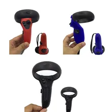 Мягкий силиконовый чехол Защитная крышка Пылезащитная сумка ручка для Oculus Quest/Rift S VR Touch аксессуары для игрового контроллера