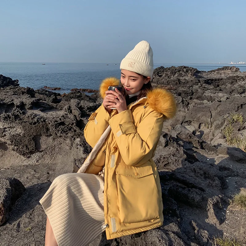 

Very Fairy of Workwear down Jacket Cotton-padded Clothes Women's off Season Sale Winter 2019 New Style Coat Cotton-padded Clothe