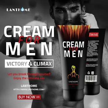 Crème d'agrandissement de pénis de Titan de Gel 50ML grosse érection d'augmentation de bite et amélioration de pénis de XXL épaissir le délai de croissance