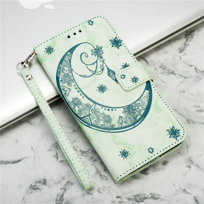 

Awesome Flip wallet Phone Marble Cover for Huawei huawei p8 lite case 2017 Case For Huawei mate 20 pro p20 pro P20 lite Mate 10
