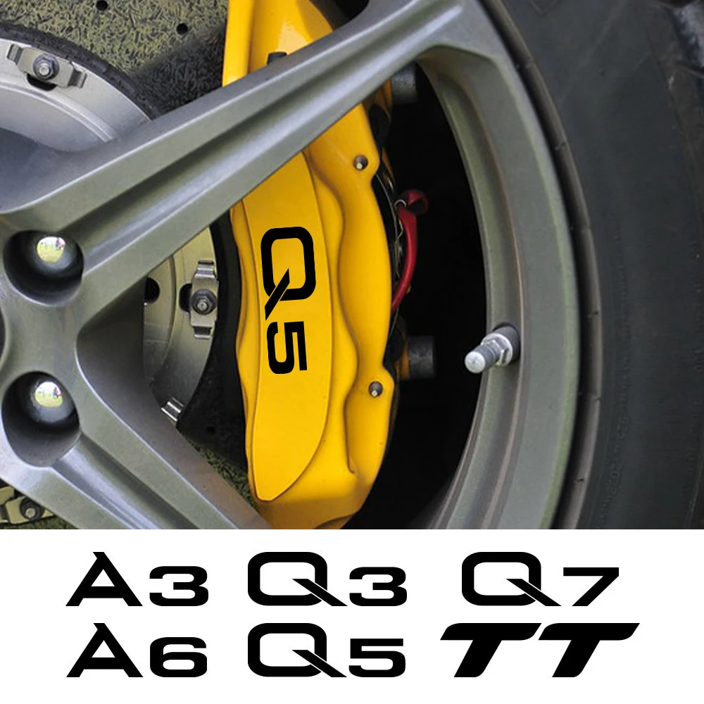 Для Audi A3 8P S3 8V A4 B8 B6 A6 C6 C5 Q2 Q3 Q5 Q7 Q8 TTS автомобильные аксессуары 6 шт./компл.