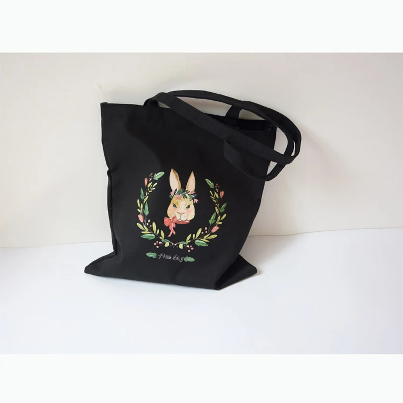 

Large capacity Ladies Canvas Shopping Bag Letter printing Tote Crossbody Bags Purses Casual Handbag For Women 2019 Eco Shopper