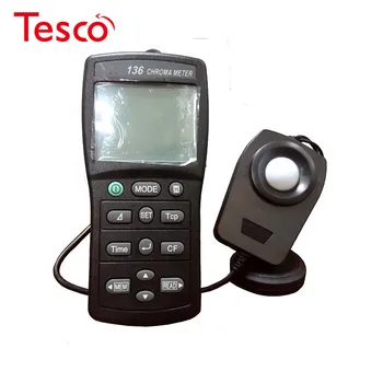 

Hot Sale High Quality Color Illuminometer TES136 Chroma Meter 0.1 to 99990 lx Digital Portable Color Meter Data Logger Tester