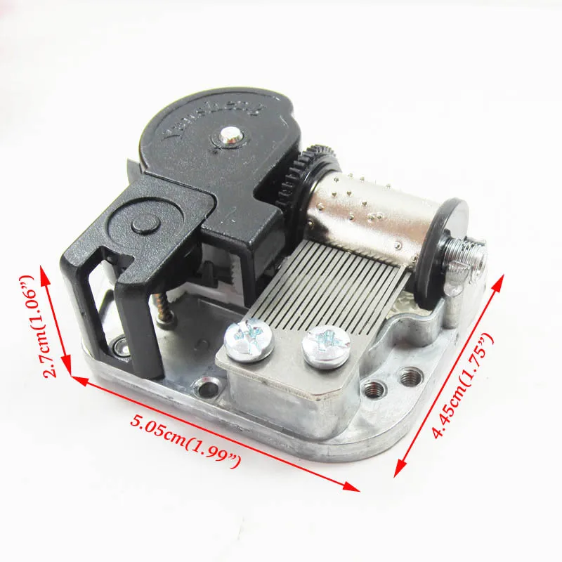 DIY Music Box Mechanism with Side Wind Up Movement, Christmas Gifts Unusual 6