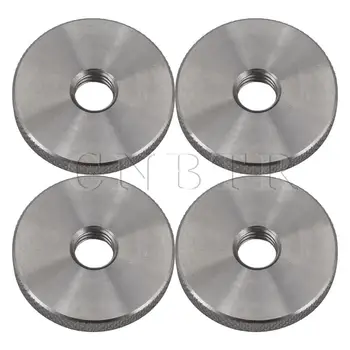 

CNBTR 30x5mm Stainless Steel Cylindrical Knurled Flat Thumb Nut M8 Pack of 4